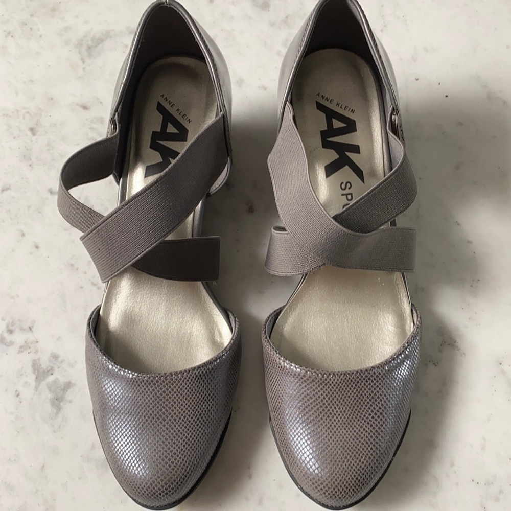 Anne Klein Sport Tara Strap D’orsay Wedge